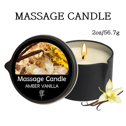 CareHush Warming Massage Candle.