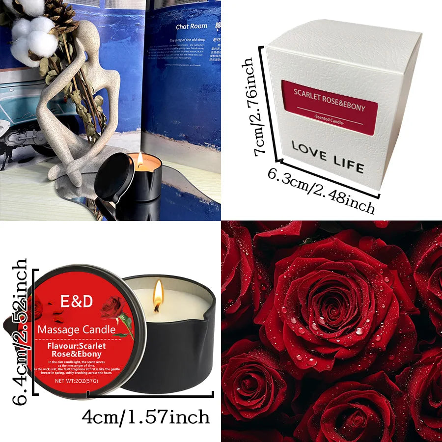 CareHush Warming Massage Candle.
